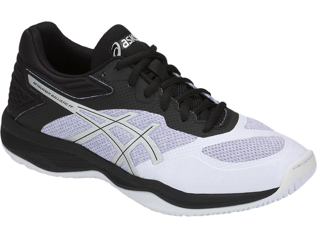 Asics Netburner Ballistic Ff Volleyball Shoes For Women White/Black 777PGOGF