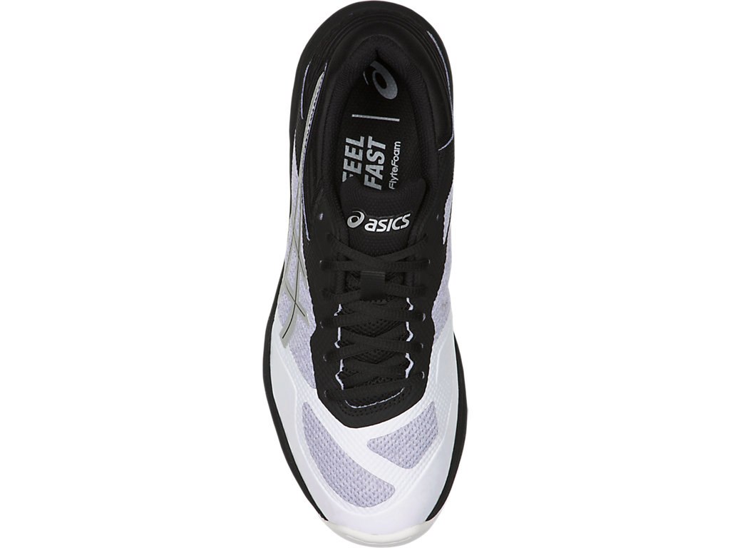 Asics Netburner Ballistic Ff Volleyball Shoes For Women White/Black 777PGOGF