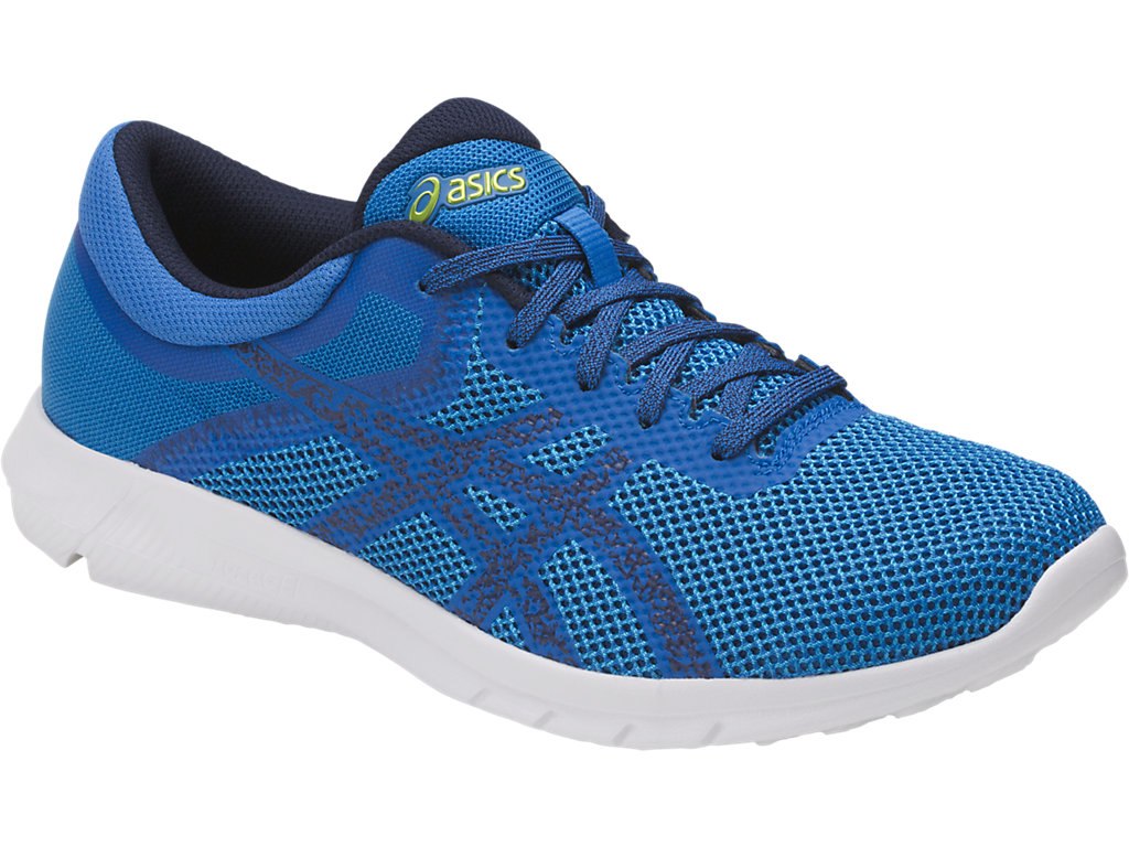 Asics Nitrofuze 2 Running Shoes For Men Indigo Blue/Green 780NAEMS