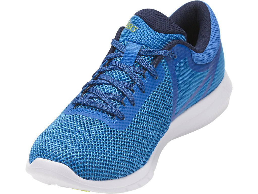 Asics Nitrofuze 2 Running Shoes For Men Indigo Blue/Green 780NAEMS