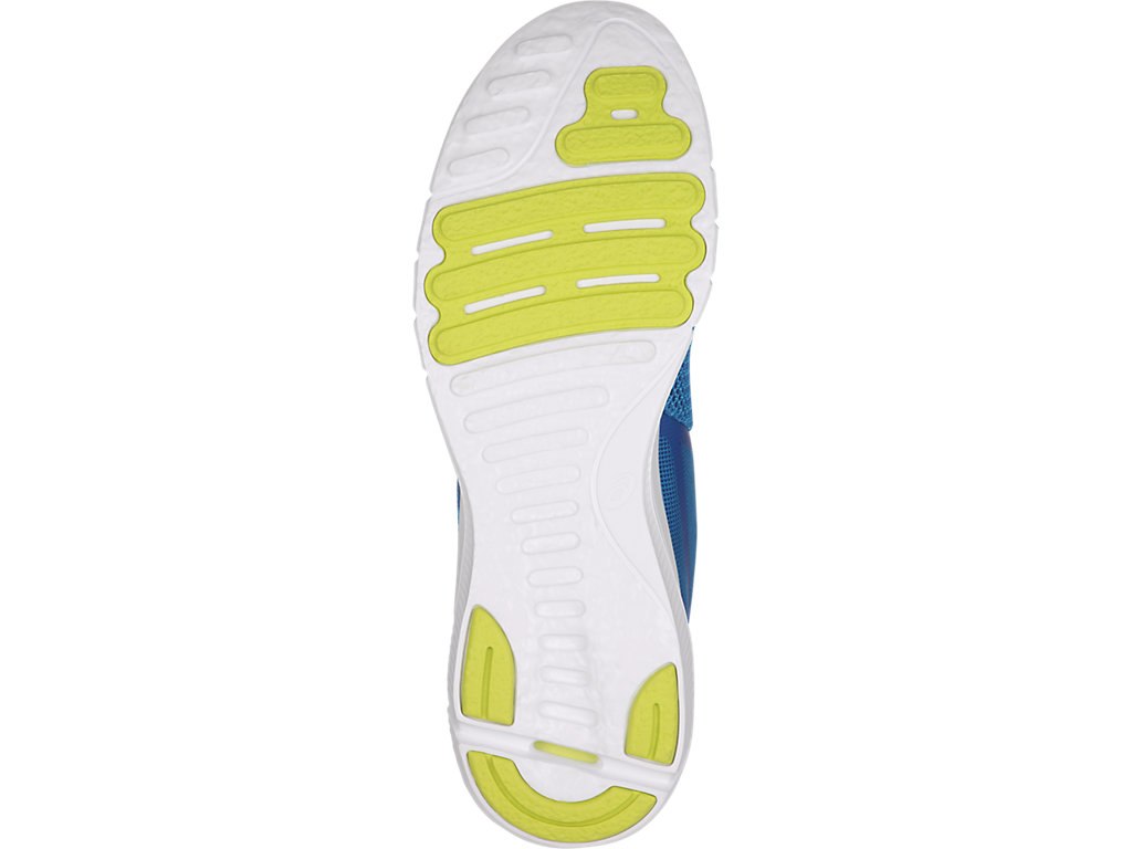 Asics Nitrofuze 2 Running Shoes For Men Indigo Blue/Green 780NAEMS