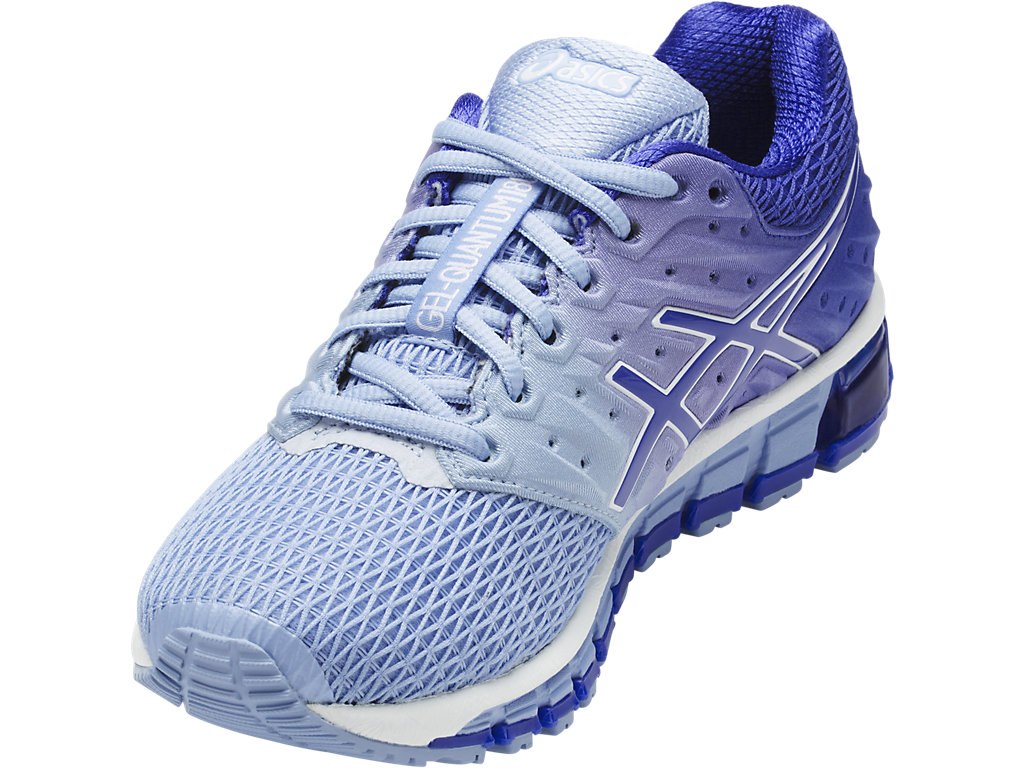 Asics Gel-Quantum 180 Running Shoes For Women Blue Purple/White 782RQVIM