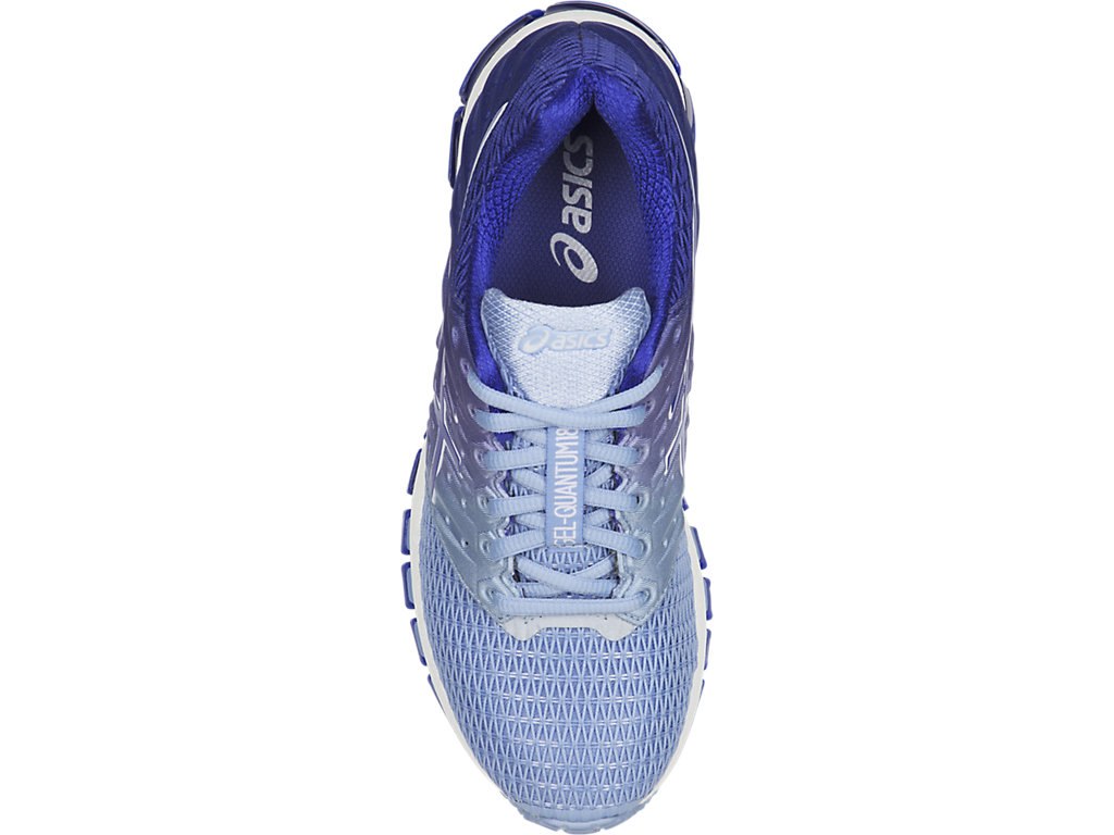 Asics Gel-Quantum 180 Running Shoes For Women Blue Purple/White 782RQVIM