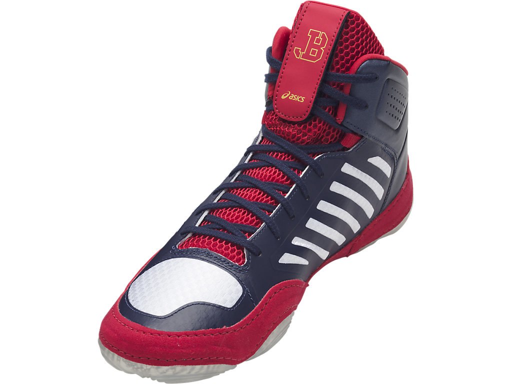 Asics Jb Elite Shoes For Men Indigo Blue/White/Red 787HVJIE