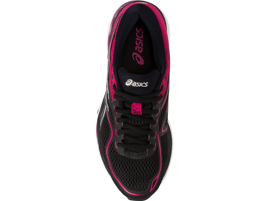 Asics Gel-Cumulus 19 Running Shoes For Women Black/Silver/Navy 792SYOPG