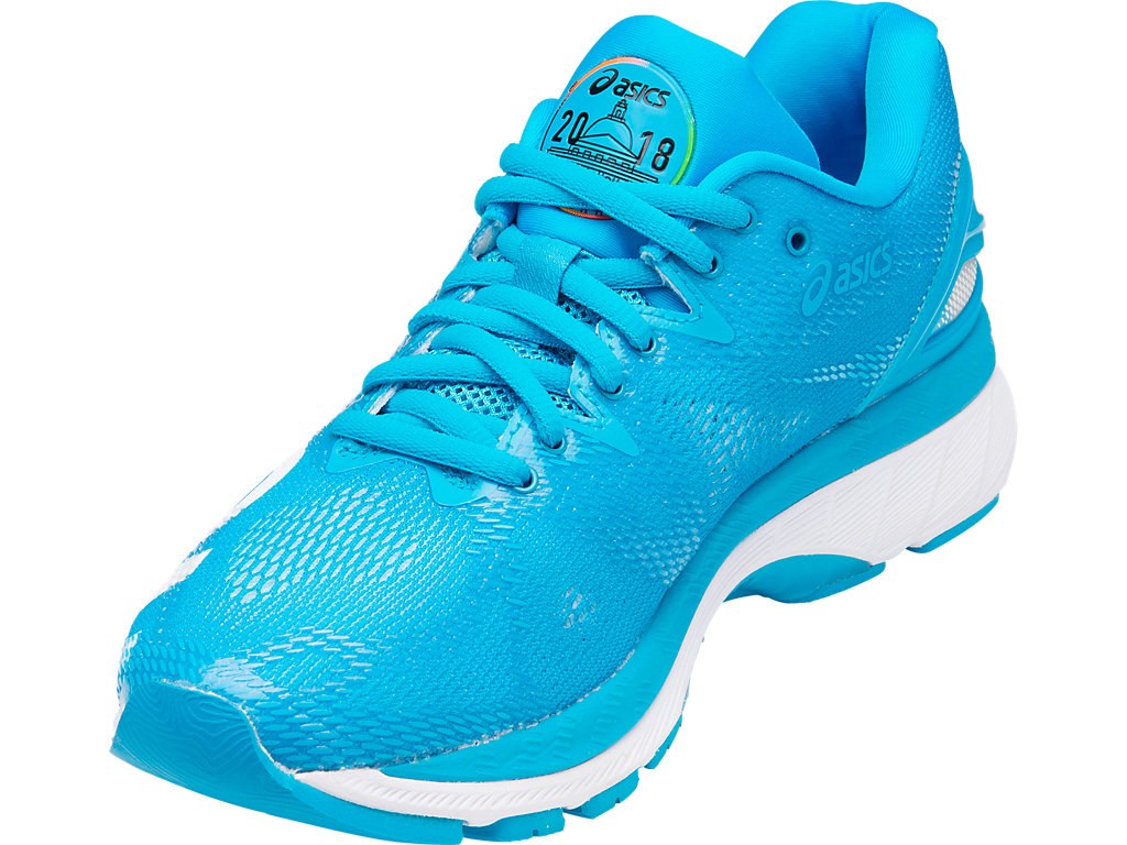 Asics Gel-Nimbus 20 Running Shoes For Women Blue 793EJKKH