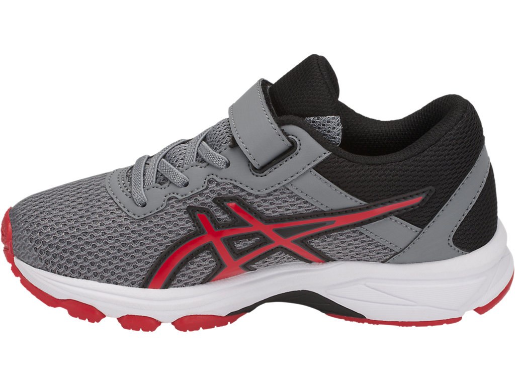 Asics Gt-1000 6 Running Shoes For Kids Grey/Red/Black 803FBWZH