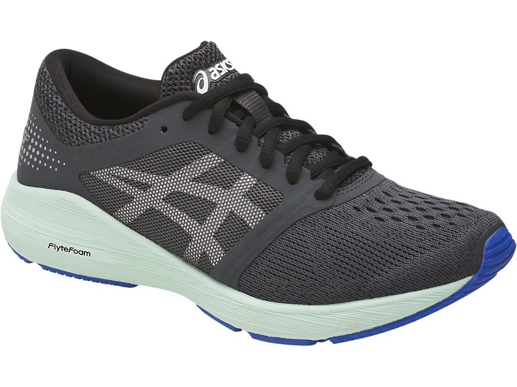 Asics Roadhawk Ff Running Shoes For Women Dark Grey/Silver 803IOUYQ