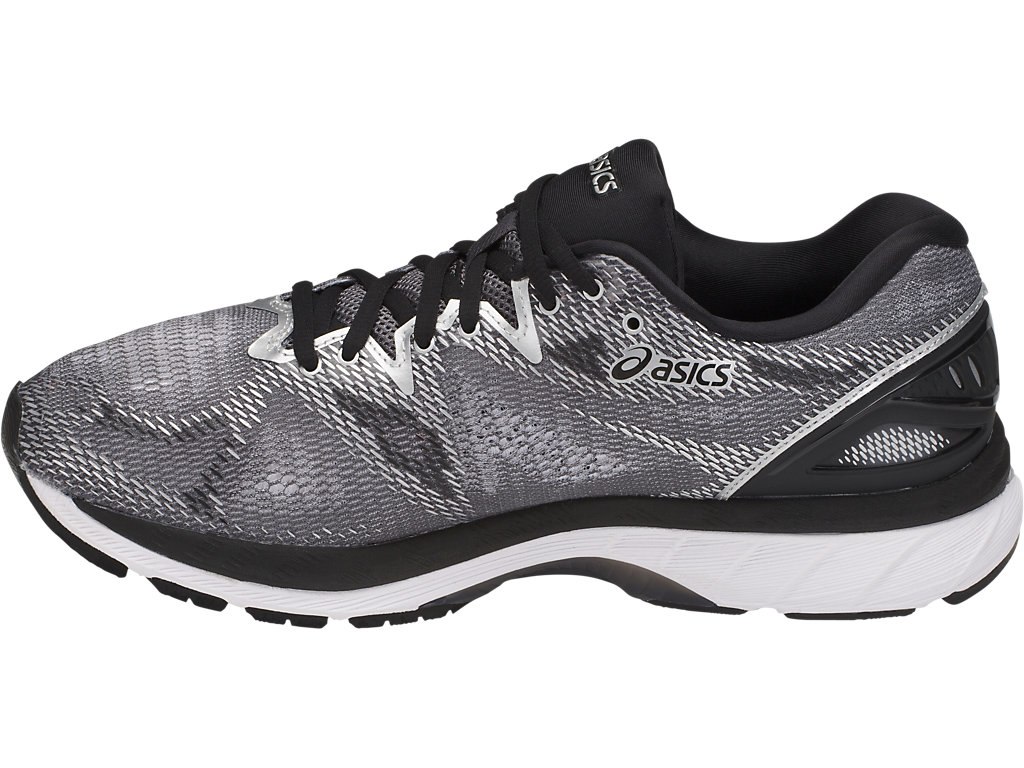 Asics Gel-Nimbus 20 Running Shoes For Men Dark Grey/Black/Silver 803UEMHA