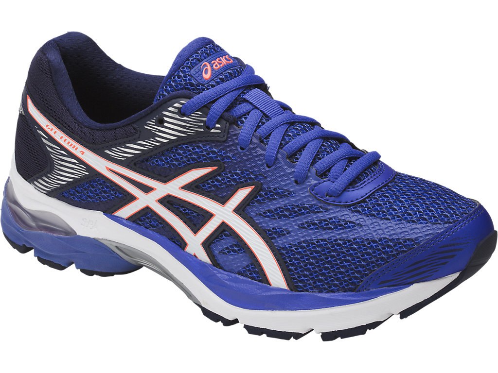 Asics Gel-Flux 4 Running Shoes For Women Blue Purple/White/Indigo Blue 805PVORK