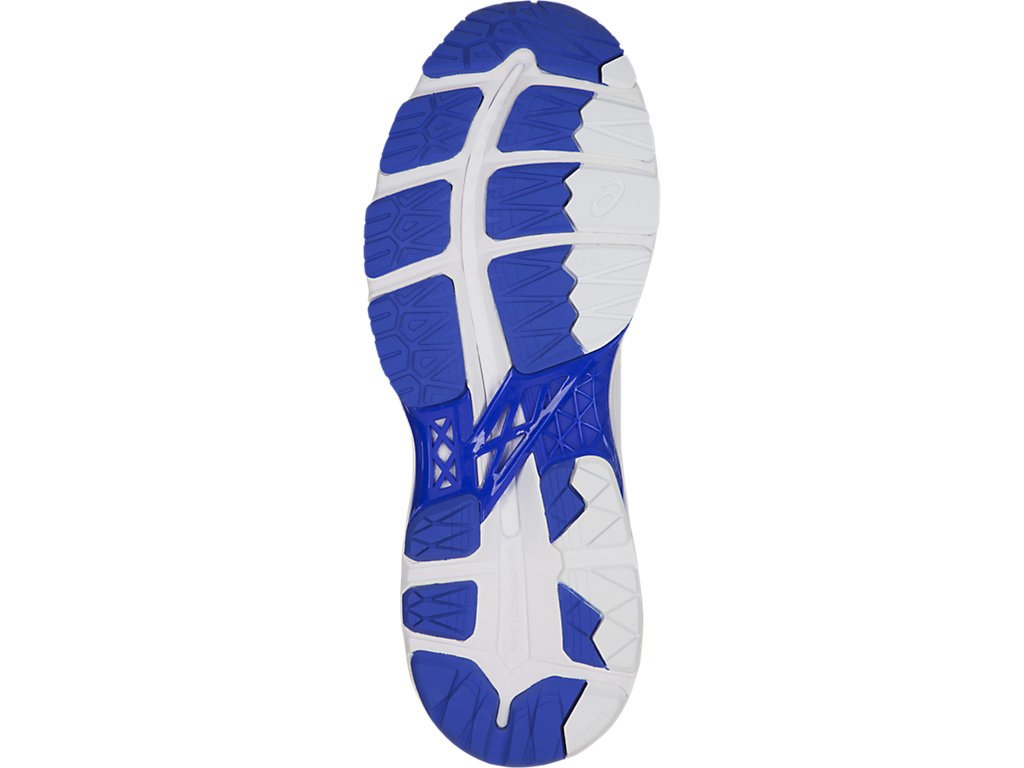 Asics Gel-Kayano 24 Running Shoes For Women White/Blue Purple/Yellow 809MEHUA