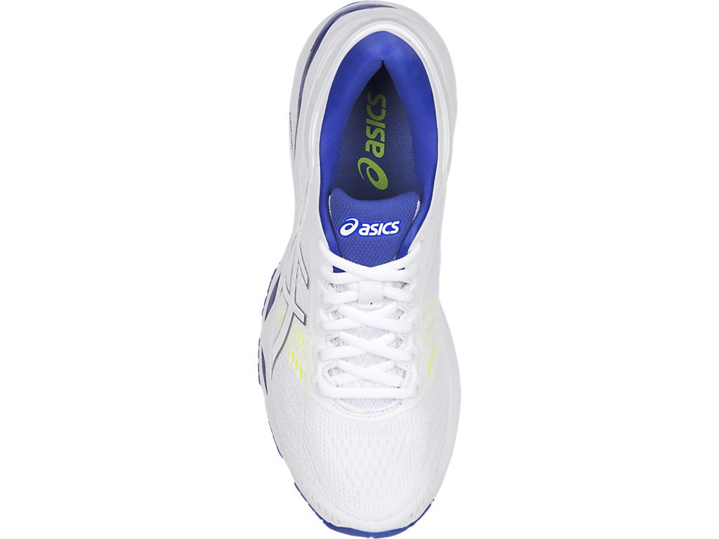Asics Gel-Kayano 24 Running Shoes For Women White/Blue Purple/Yellow 809MEHUA