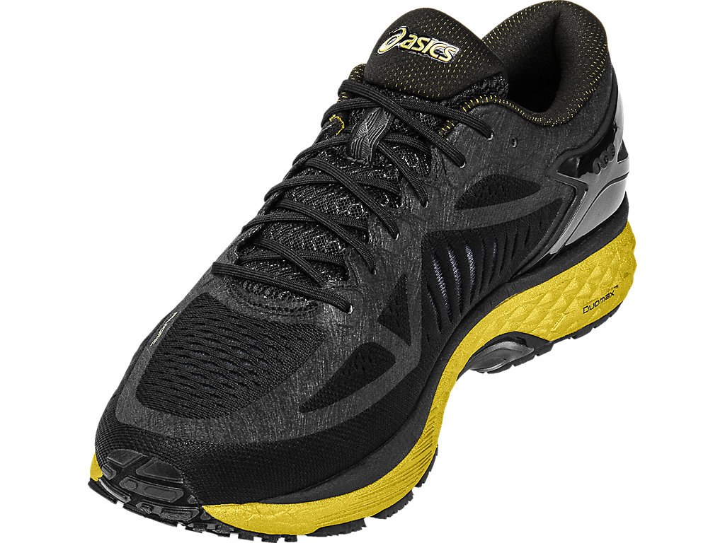 Asics Metarun Running Shoes For Men Black/Gold 813SSQBW