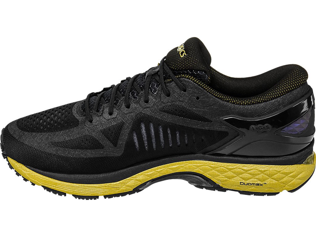 Asics Metarun Running Shoes For Men Black/Gold 813SSQBW