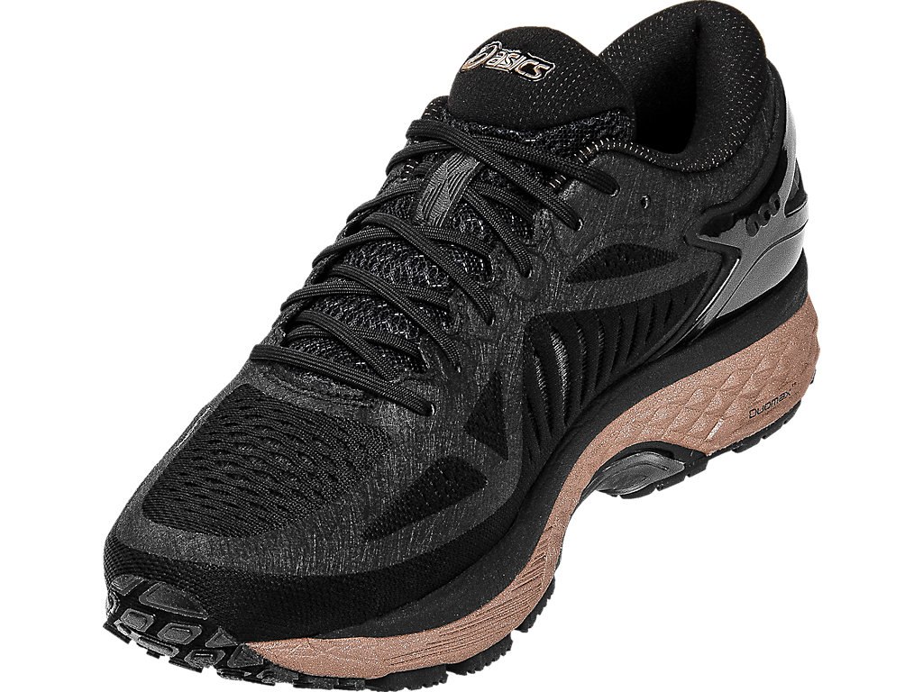 Asics Metarun Running Shoes For Women Black/Rose Gold 814OHTKW