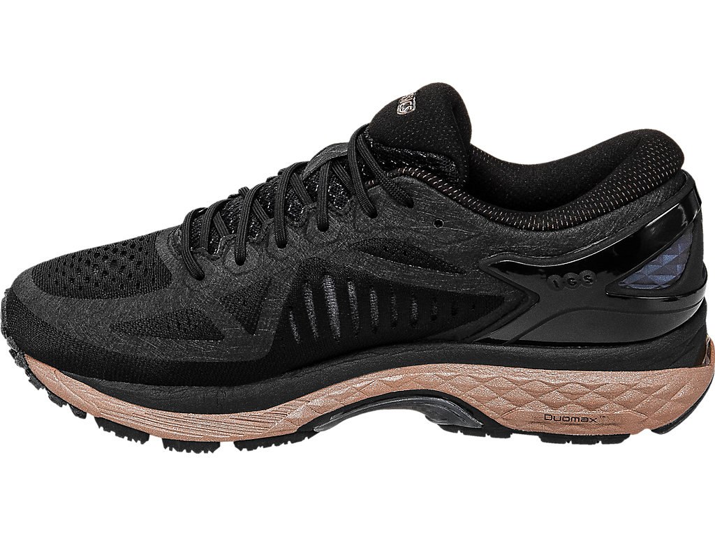 Asics Metarun Running Shoes For Women Black/Rose Gold 814OHTKW
