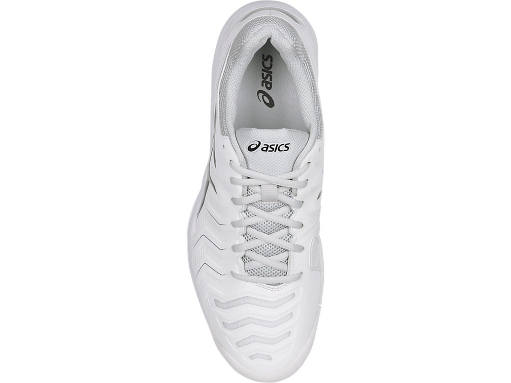 Asics Gel-Challenger 11 Tennis Shoes For Men White/Silver 817PJLTM