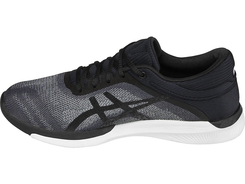 Asics Fuzex Rush Running Shoes For Women Grey/Black/White 827BPCNL