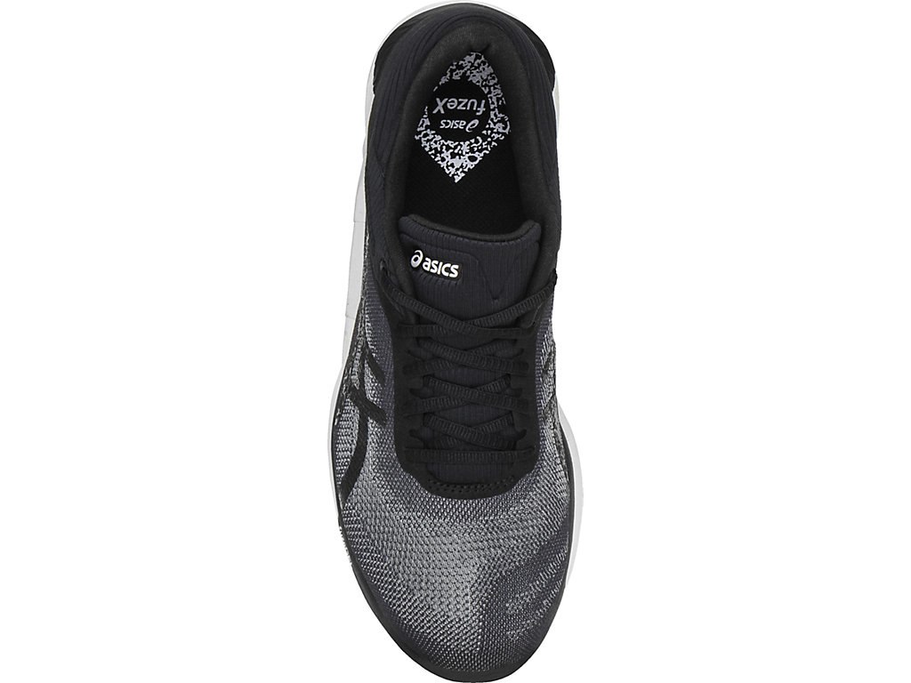Asics Fuzex Rush Running Shoes For Women Grey/Black/White 827BPCNL