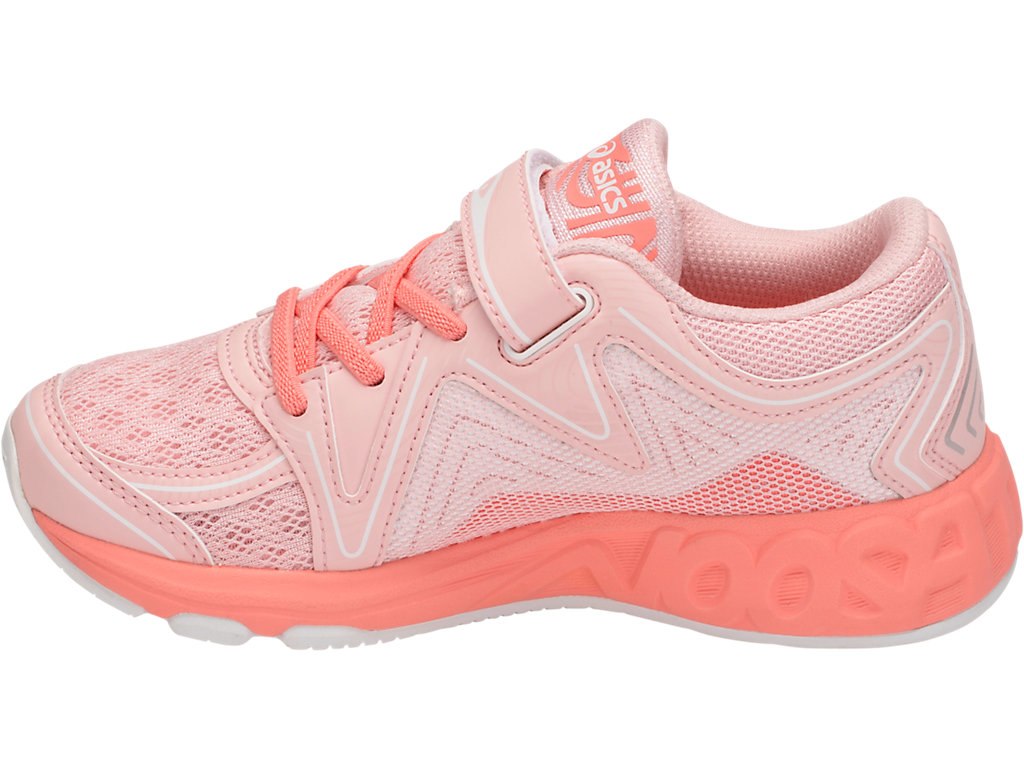 Asics Noosa Running Shoes For Kids Grey Pink/White 829BEGFK