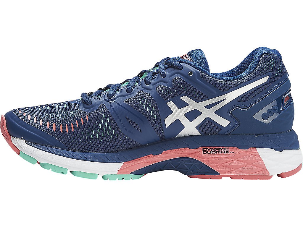 Asics Gel-Kayano 23 Running Shoes For Women Navy/Silver 830ICNFZ
