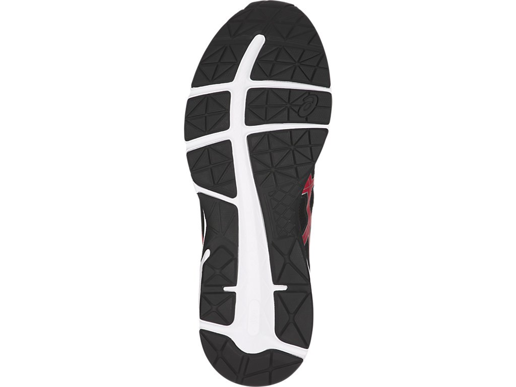 Asics Gel-Contend 4 Running Shoes For Men Dark Grey/Red/Black 834WOXKQ