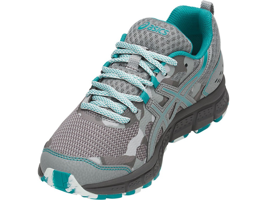 Asics Gel-Scram 4 Running Shoes For Women Grey 835AGJDT