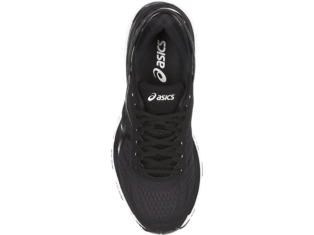 Asics Gel-Kayano 24 Running Shoes For Women Black/White 846TUDAQ