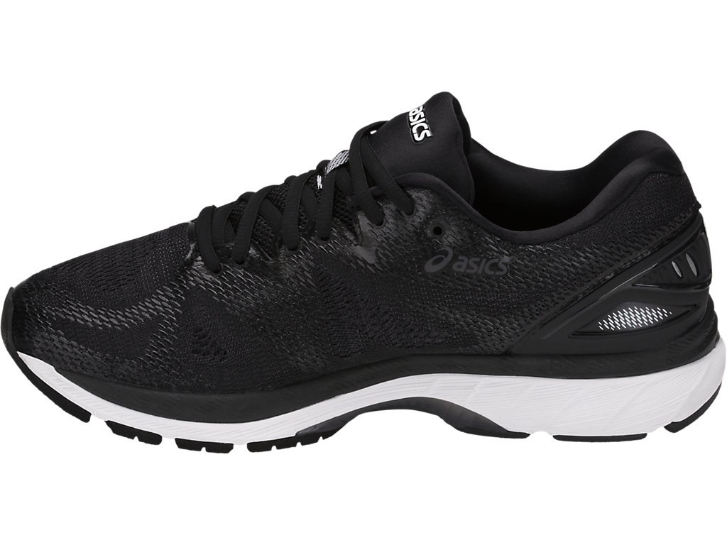 Asics Gel-Nimbus 20 Running Shoes For Men Black/White/Dark Grey 848WKMXJ
