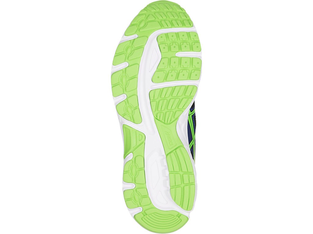 Asics Gel-Contend 4 Running Shoes For Kids Blue/Green/Yellow 854PLZHZ