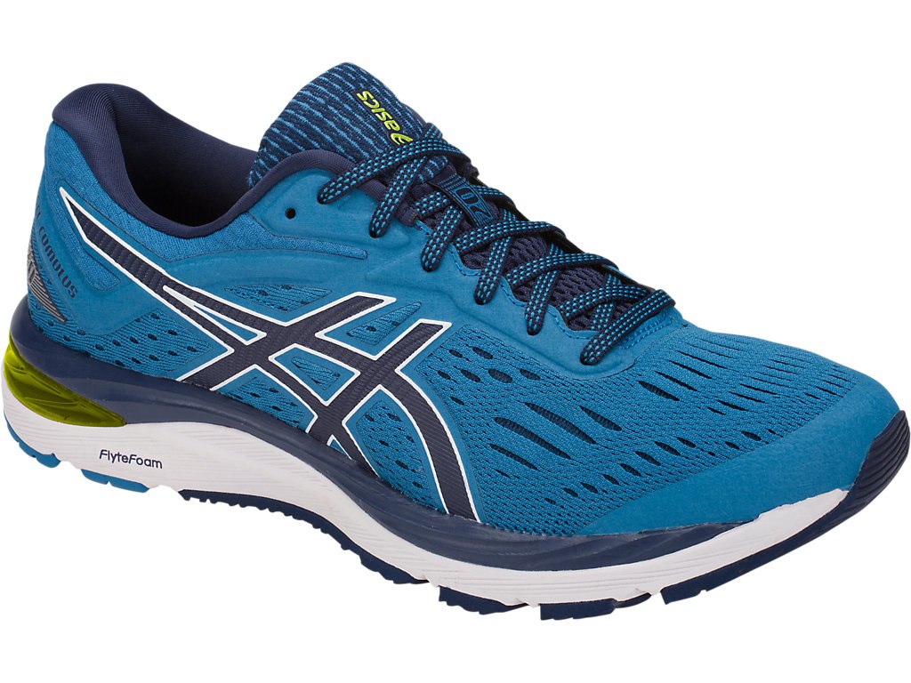 Asics Gel-Cumulus 20 Running Shoes For Men Blue/Navy 854RQUOY