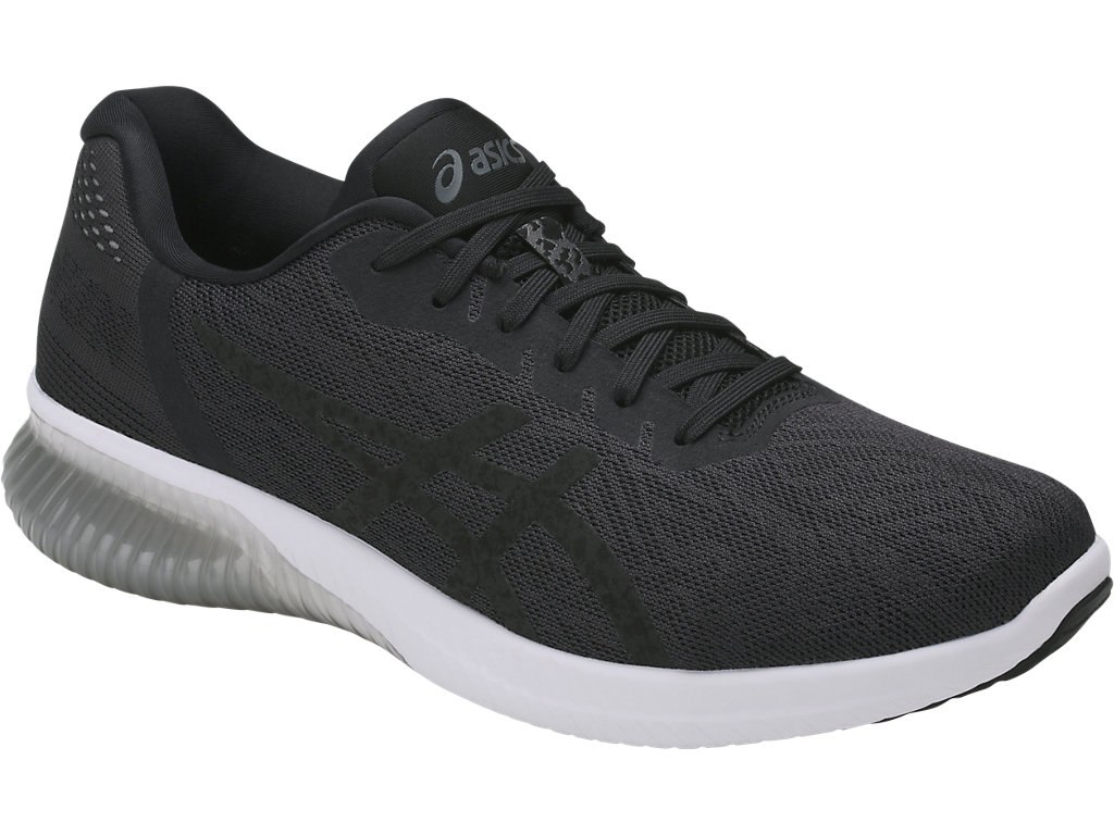 Asics Gel-Kenun Running Shoes For Men Black/White 855KXYXN
