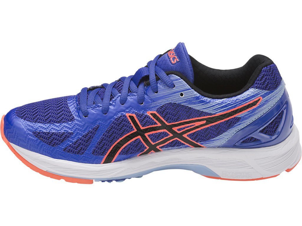 Asics Gel-Ds Trainer Running Shoes For Women Blue Purple/Black/Coral 864NYBNX