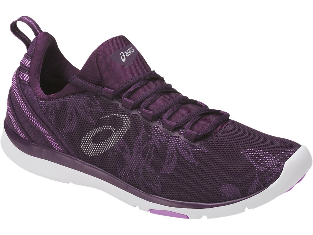 Asics Gel-Fit Sana Training Shoes For Women Silver/Purple 869KJIEU