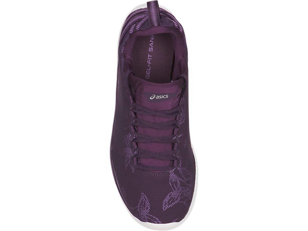 Asics Gel-Fit Sana Training Shoes For Women Silver/Purple 869KJIEU