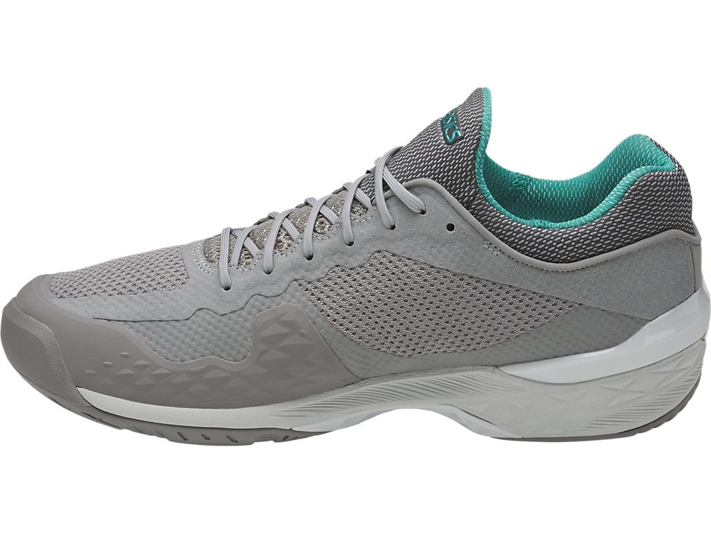 Asics Court Ff Tennis Shoes For Men Grey/Dark Grey 873NWQPJ