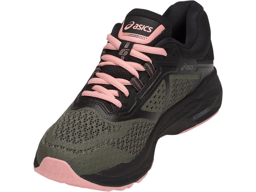 Asics Gt-2000 6 Running Shoes For Women Black/Coral 874EJGIL