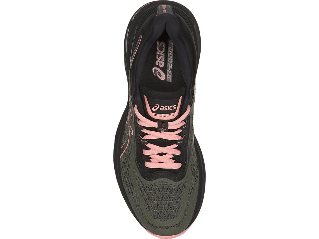 Asics Gt-2000 6 Running Shoes For Women Black/Coral 874EJGIL