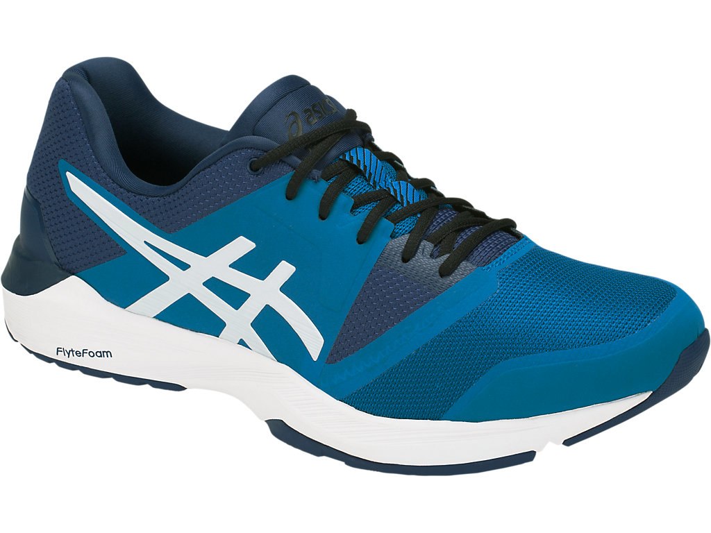 Asics Gel-Quest Ff Training Shoes For Men Blue/White 875FEEJE