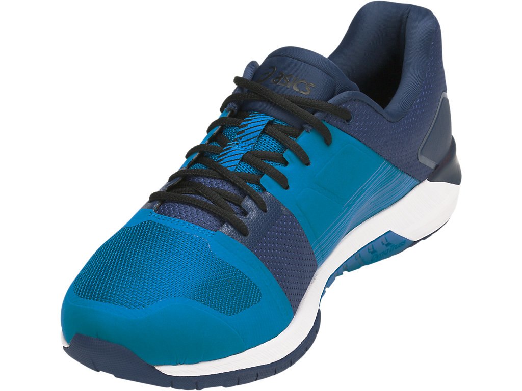 Asics Gel-Quest Ff Training Shoes For Men Blue/White 875FEEJE