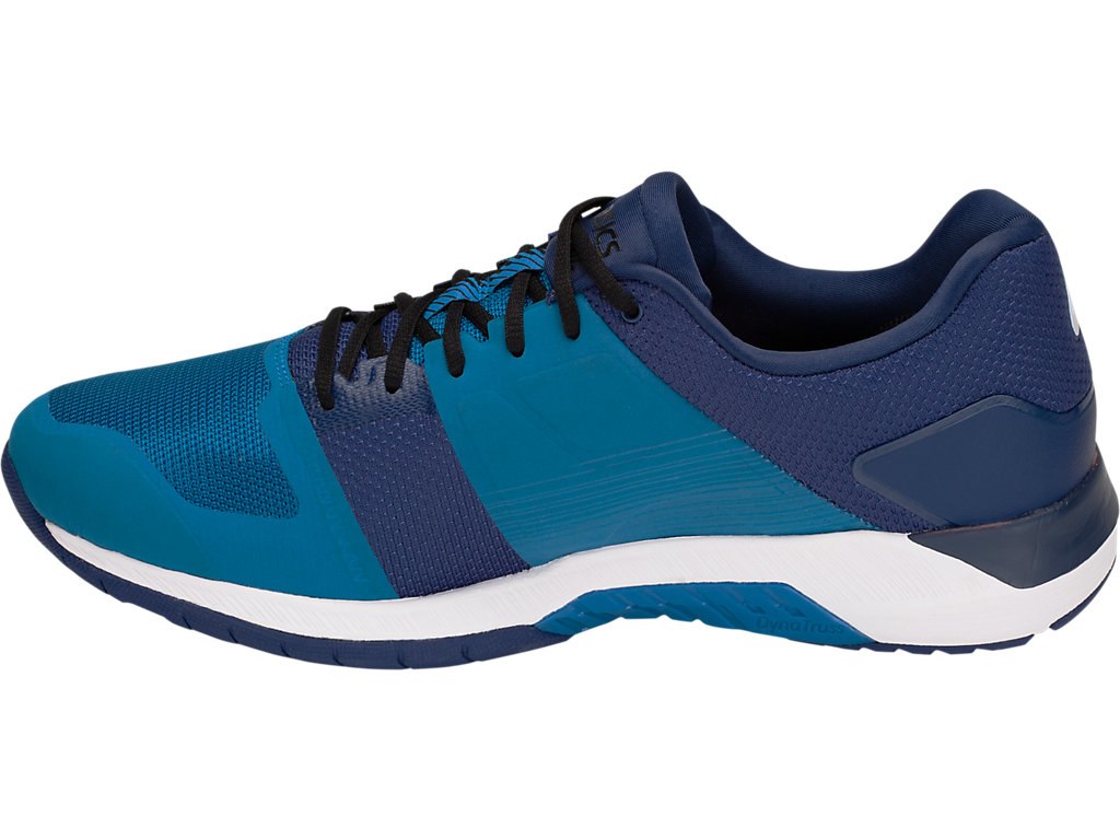 Asics Gel-Quest Ff Training Shoes For Men Blue/White 875FEEJE