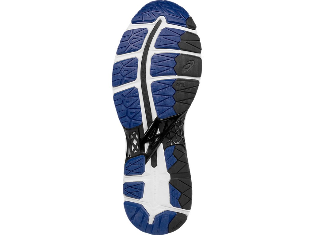 Asics Gel-Kayano 23 Running Shoes For Men Silver/Royal/Black 876WWZXQ