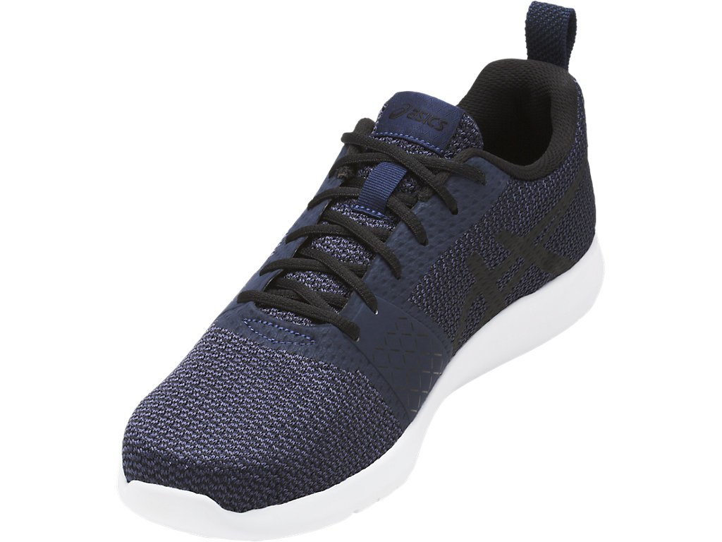 Asics Kanmei Running Shoes For Men Navy/Black 877RULRR