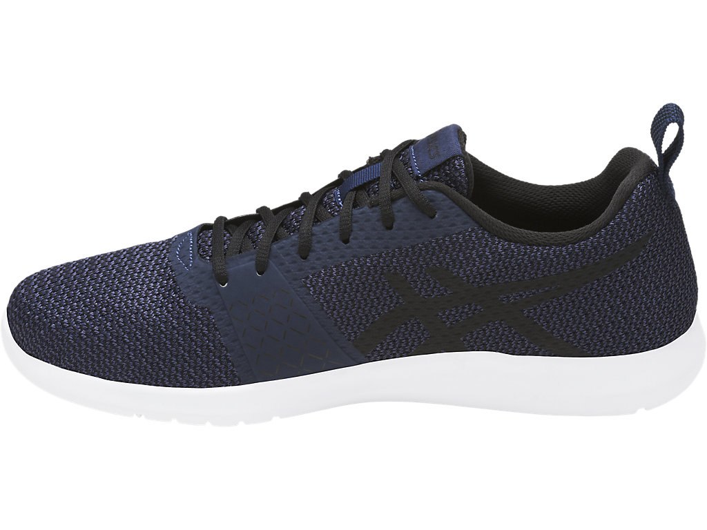 Asics Kanmei Running Shoes For Men Navy/Black 877RULRR