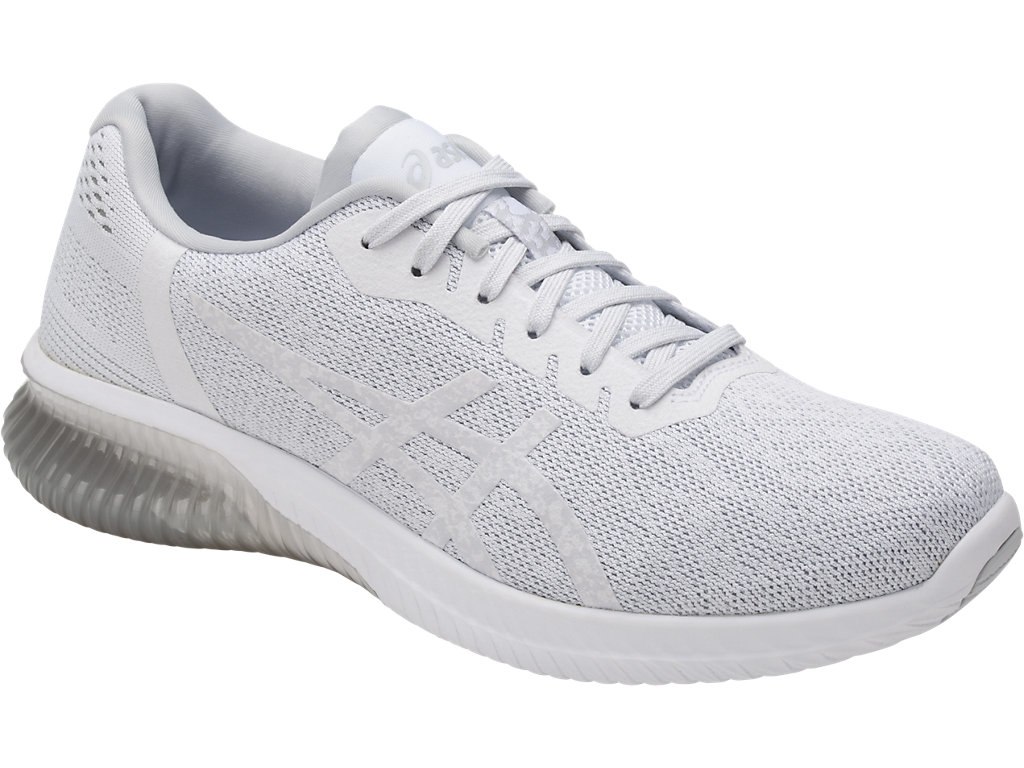Asics Gel-Kenun Running Shoes For Women White/Grey 880ICZMS