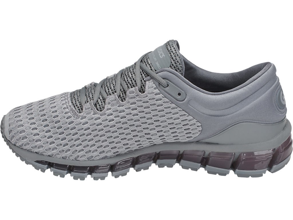 Asics Gel-Quantum 360 Running Shoes For Men Grey/Grey 885XFWMV