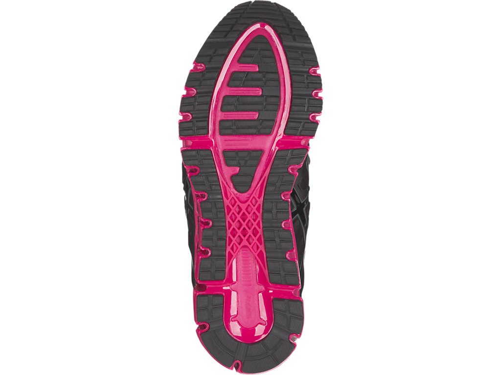 Asics Gel-Quantum 180 Running Shoes For Women Black/Pink 886KJVCF