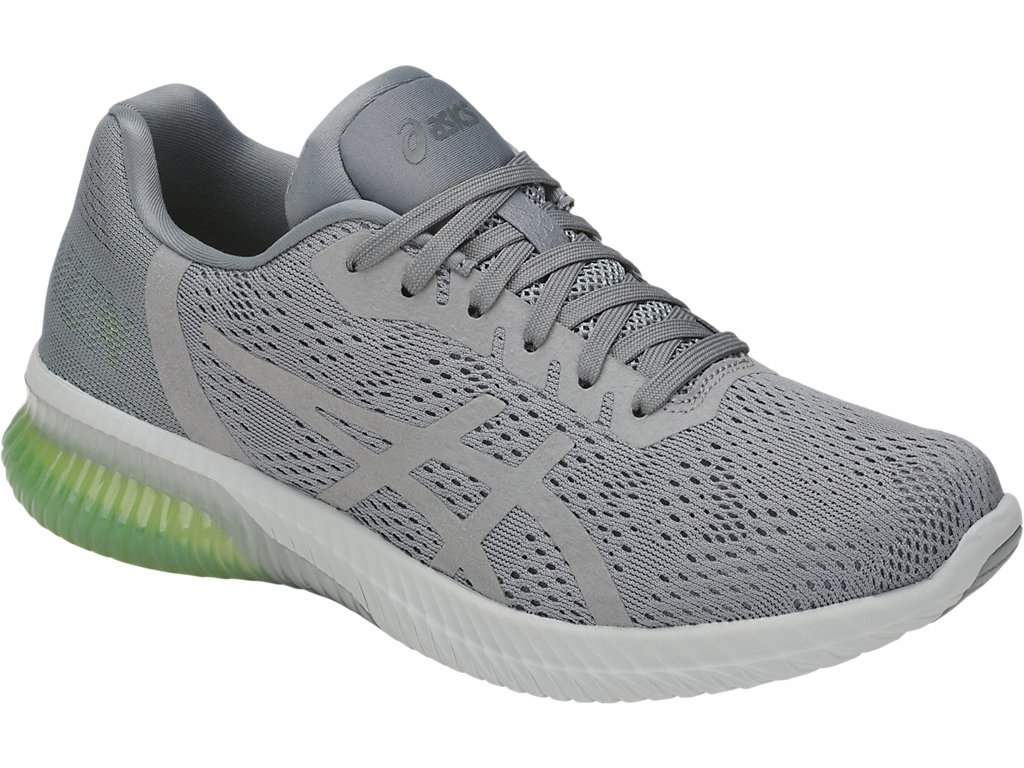 Asics Gel-Kenun Mx Shoes For Kids Grey/Yellow 888IKFHG