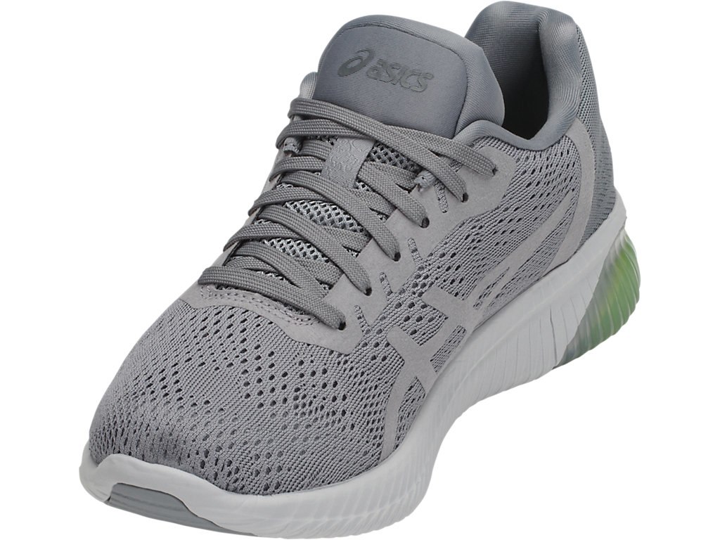 Asics Gel-Kenun Mx Shoes For Kids Grey/Yellow 888IKFHG