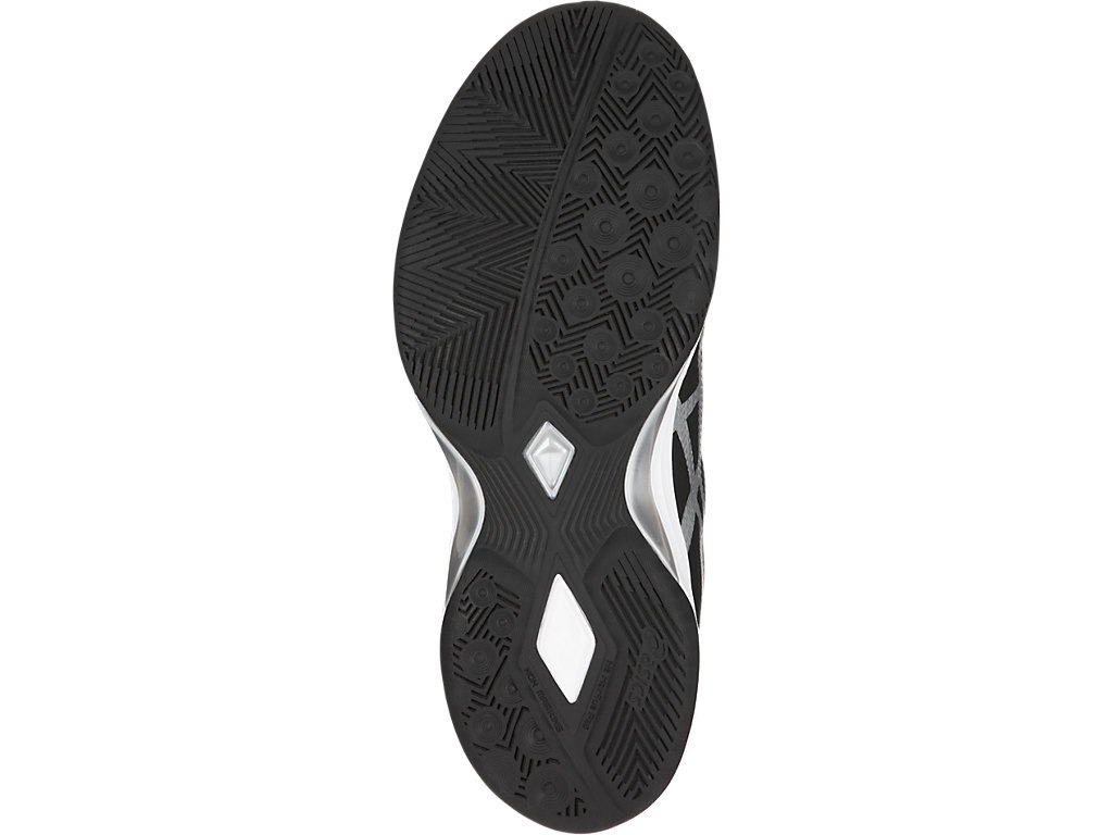 Asics Gel-Tactic 2 Shoes For Women Black/Silver/White 893DAFVY